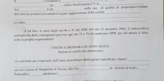 Campi allagati, CoR propone domanda risarcimento danni