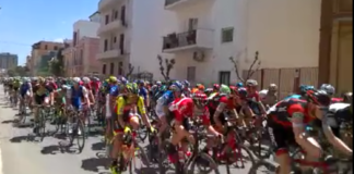 8^ tappa 100° Giro d’Italia, Margherita saluta i ciclisti
