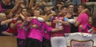 La Futsal Salinis ad un passo dallo Scudetto: Montesilvano battuto 3-1