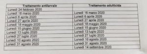 programma disinfestazione