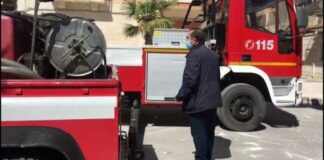Crolla solaio in via Galante a Margherita, evacuata una palazzina del centro