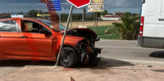Incidente in auto per una coppia di turisti messicani
