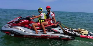 Sub 17enne soccorso a Margherita di Savoia