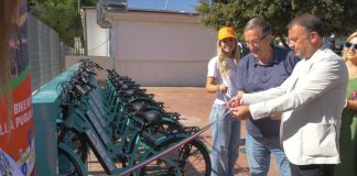 Inaugurata la prima ciclostazione del servizio di bike sharing per il progetto Step – Puglia Imperiale